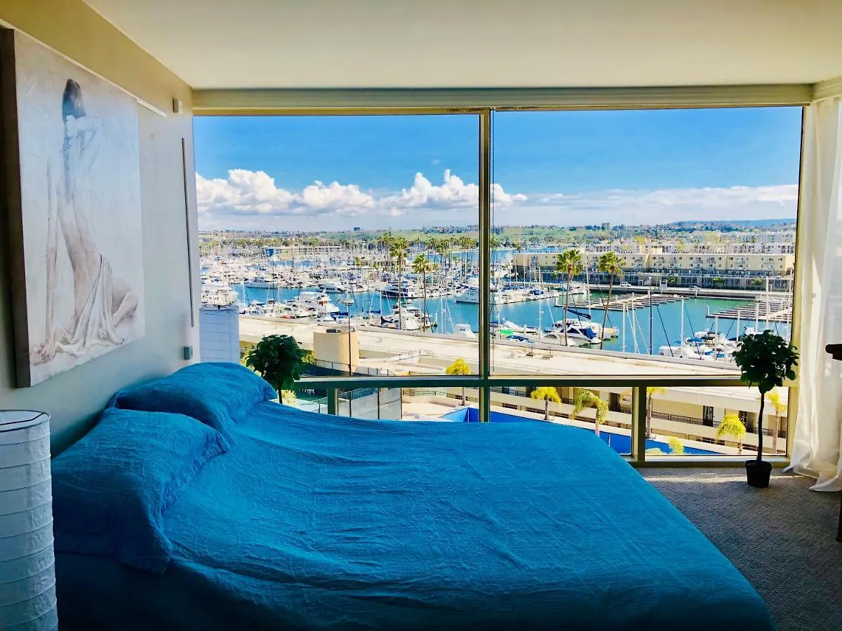 Fantastic Marina View In Front Of My Window! Apartment Los Angeles